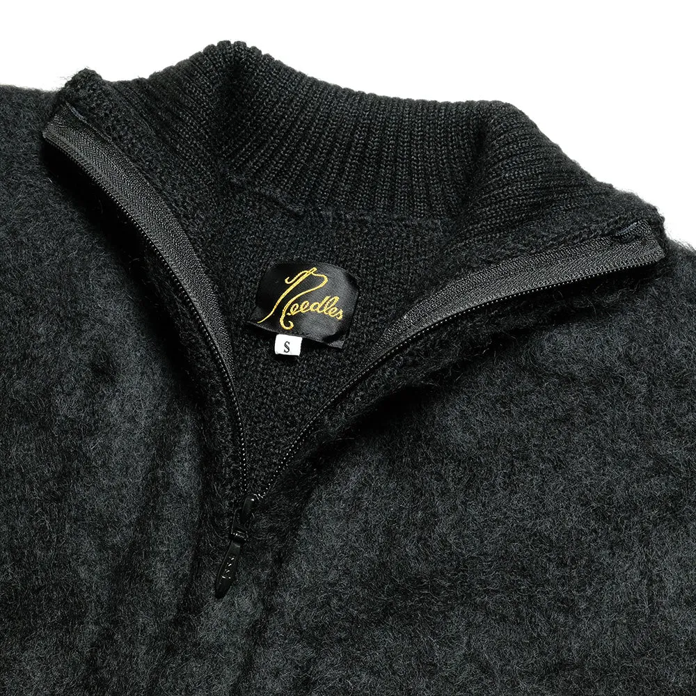Needles - Zipped Mohair Cardigan - Solid - NS283