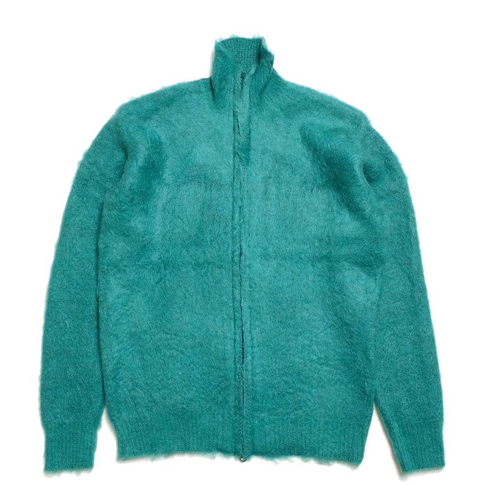 Needles - Zipped Mohair Cardigan - Solid - NS283