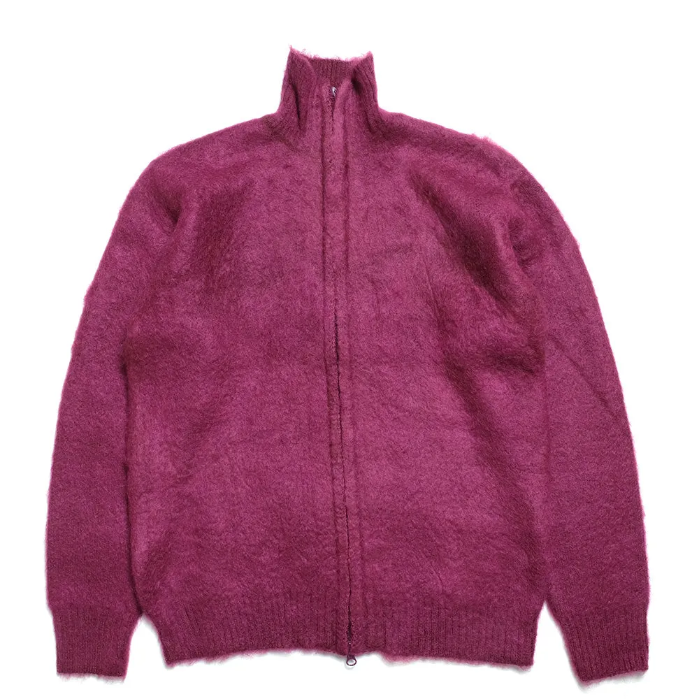 Needles - Zipped Mohair Cardigan - Solid - NS283