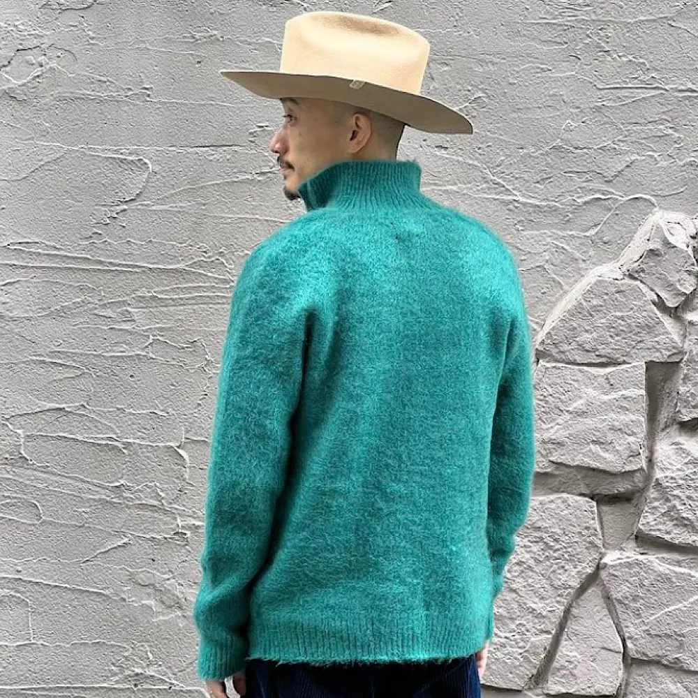 Needles - Zipped Mohair Cardigan - Solid - NS283