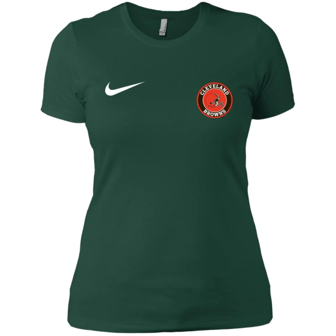 Nike Cleverlan Browns Nfl Football Women T-Shirt