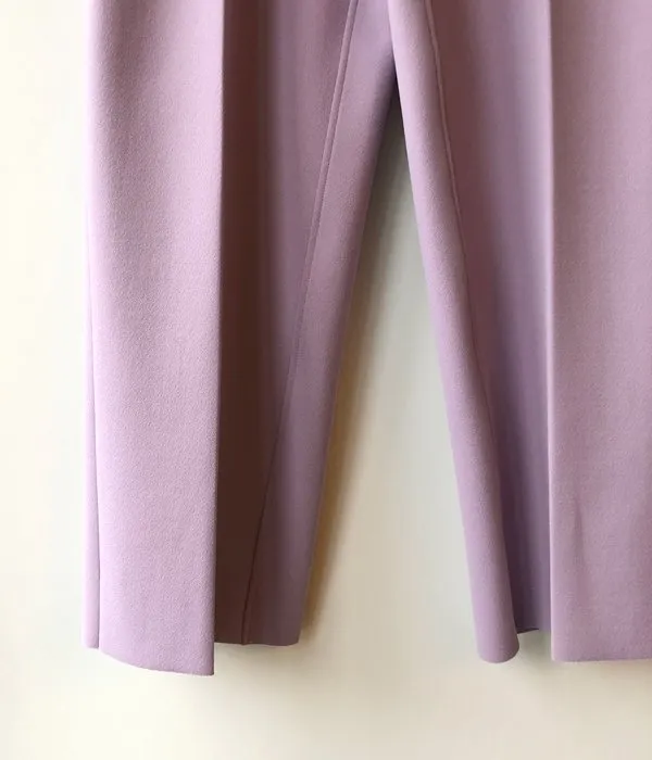PHEENY/AMUNZEN HIGH WAIST TAPERED PANTS(LAVENDER)