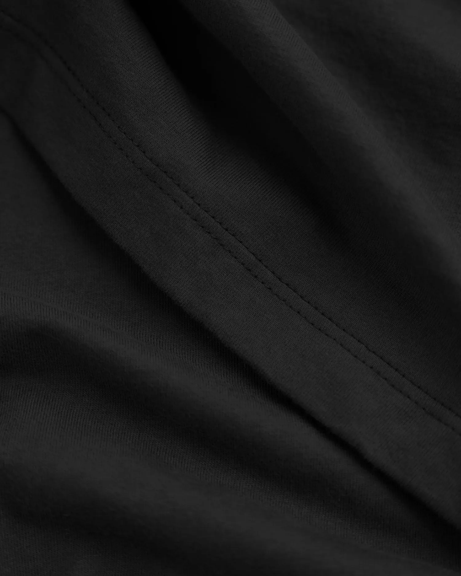 Pocket T-Shirt Dress Black