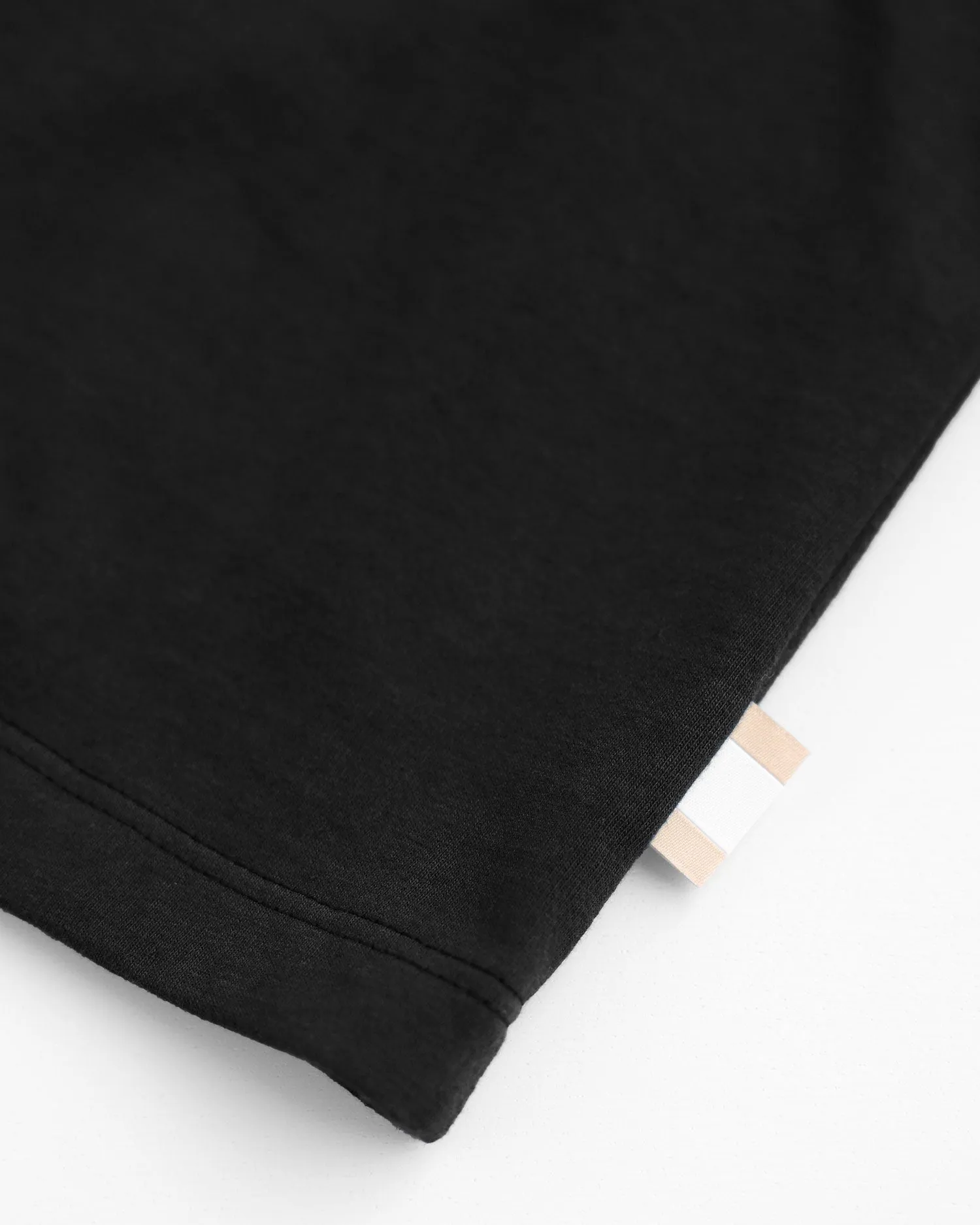 Pocket T-Shirt Dress Black