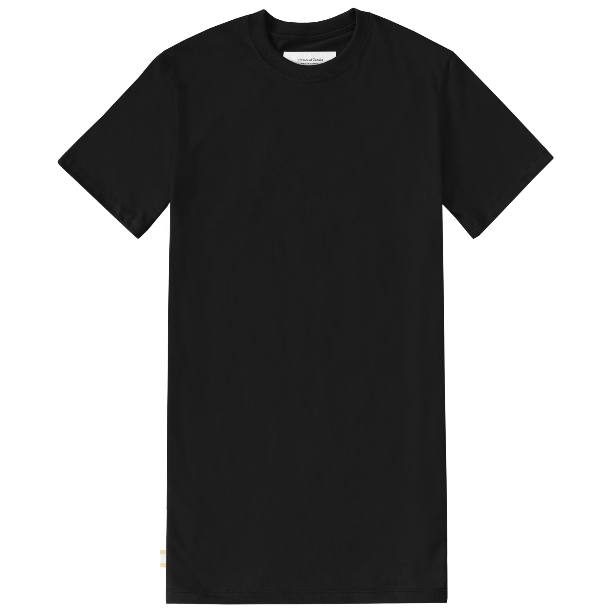 Pocket T-Shirt Dress Black