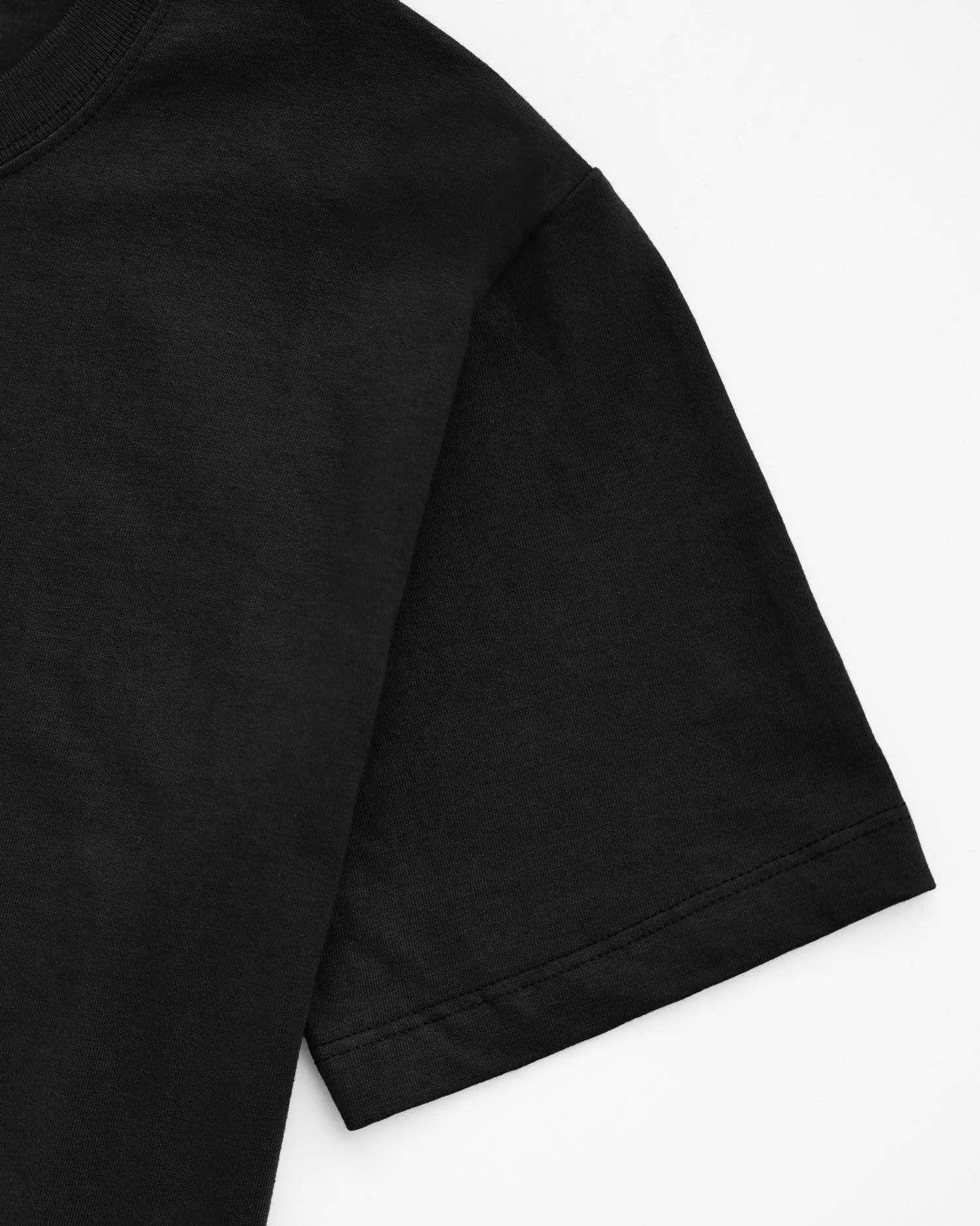 Pocket T-Shirt Dress Black