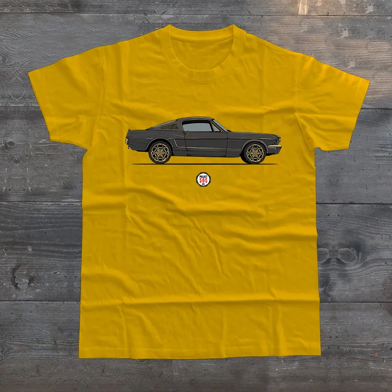 PROJECT SOS MUSTANG (SIDE VIEW) T-SHIRT