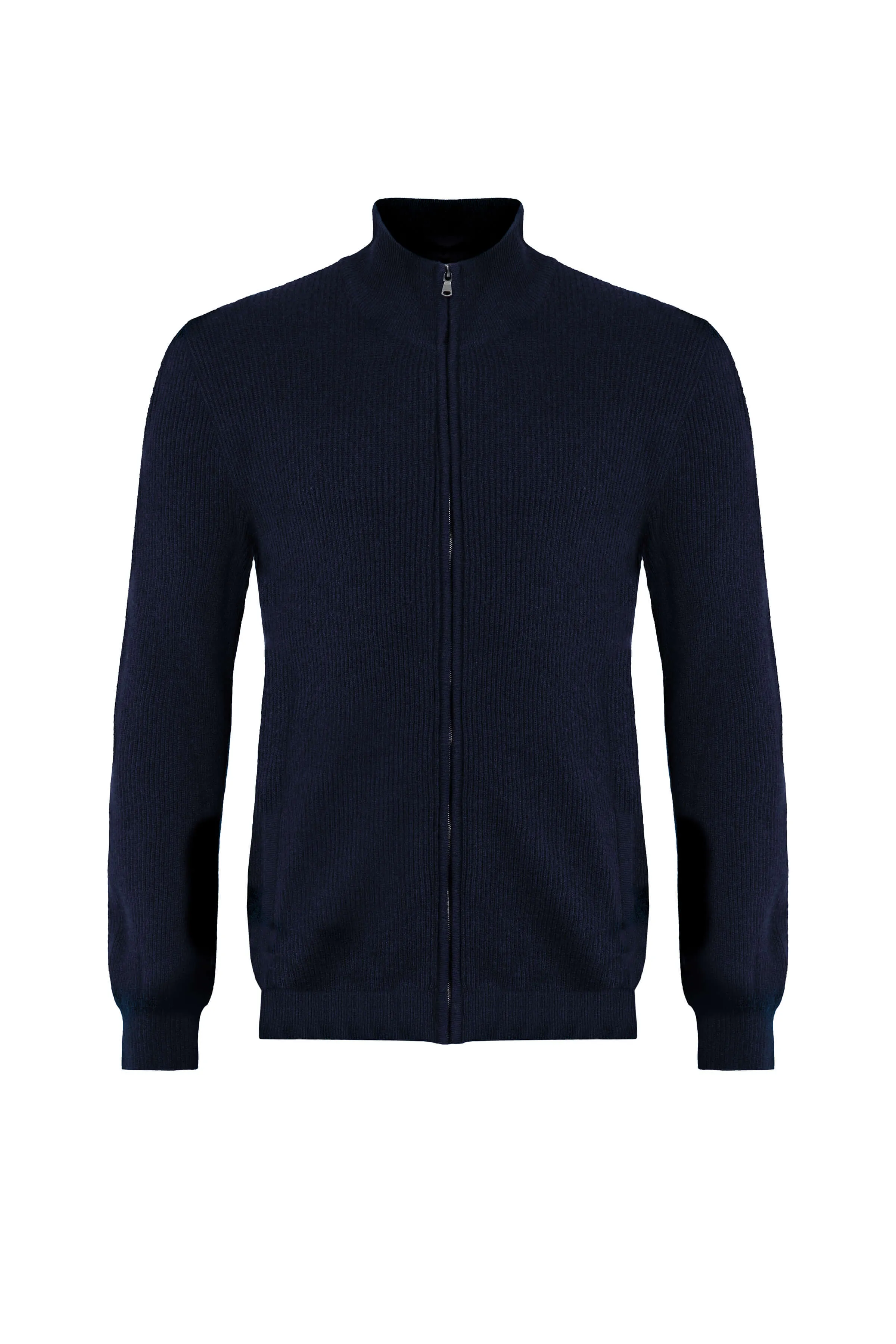 Ribbed Cashmere Cardigan