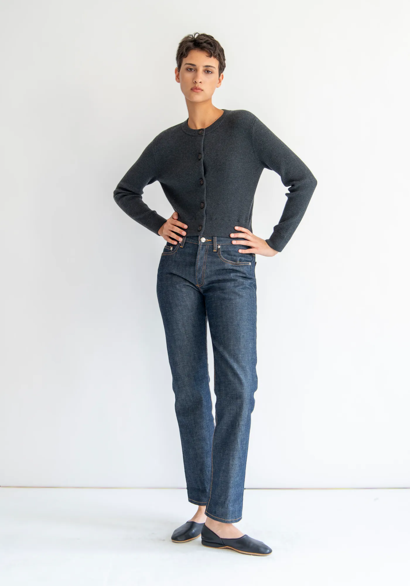 Richelle Wool Cotton Cardigan