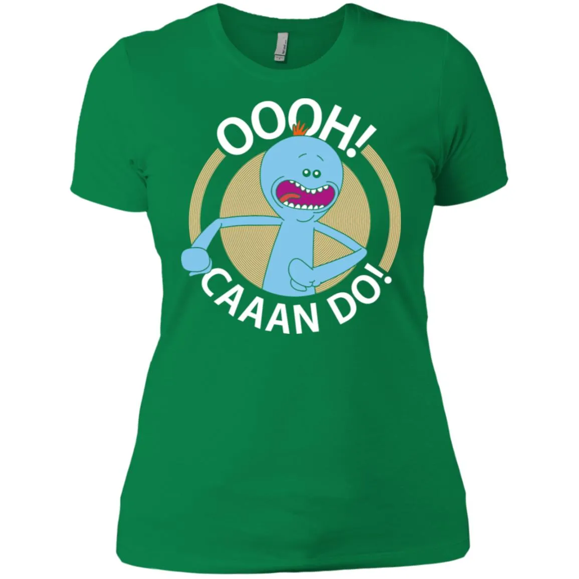 Rick And Morty Mr Meeseeks Oooh Caaan Do Women T-Shirt
