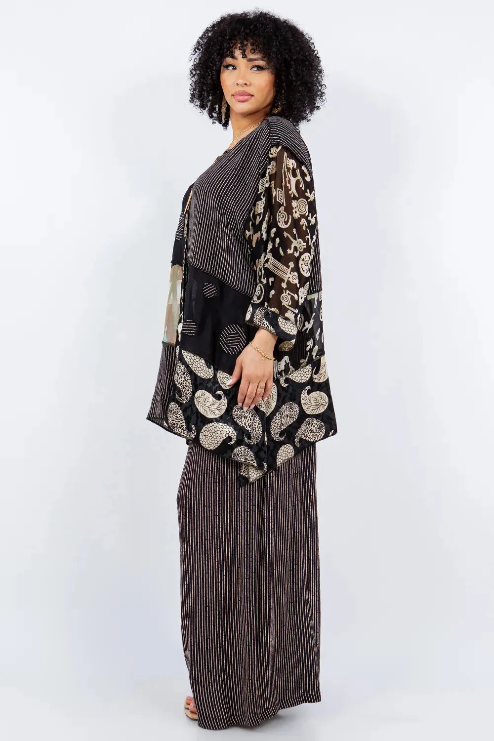Sterling Style Short Happy Coat - 5775SHC BLACK