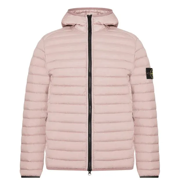 Stone Island Loom Down Jacket Rose