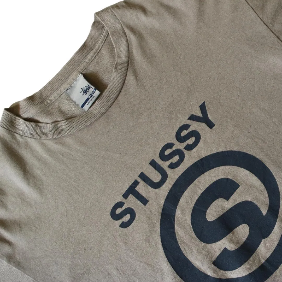 STUSSY INTERNET EXPLORER PARODY TEE  (M)