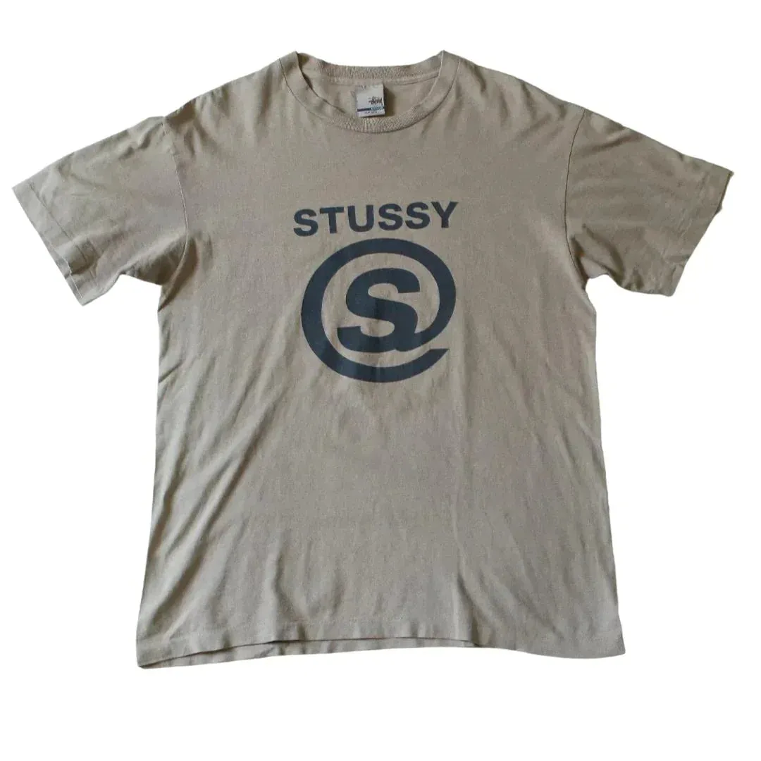 STUSSY INTERNET EXPLORER PARODY TEE  (M)