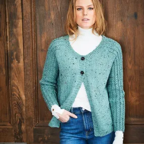 Stylecraft Cardigan DK Knitting Pattern 9656 PDF