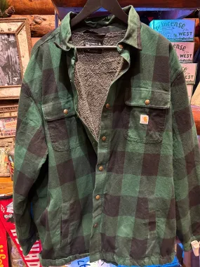 Vintage Carhartt Lumberjack Sherpa Light Jacket, XXL