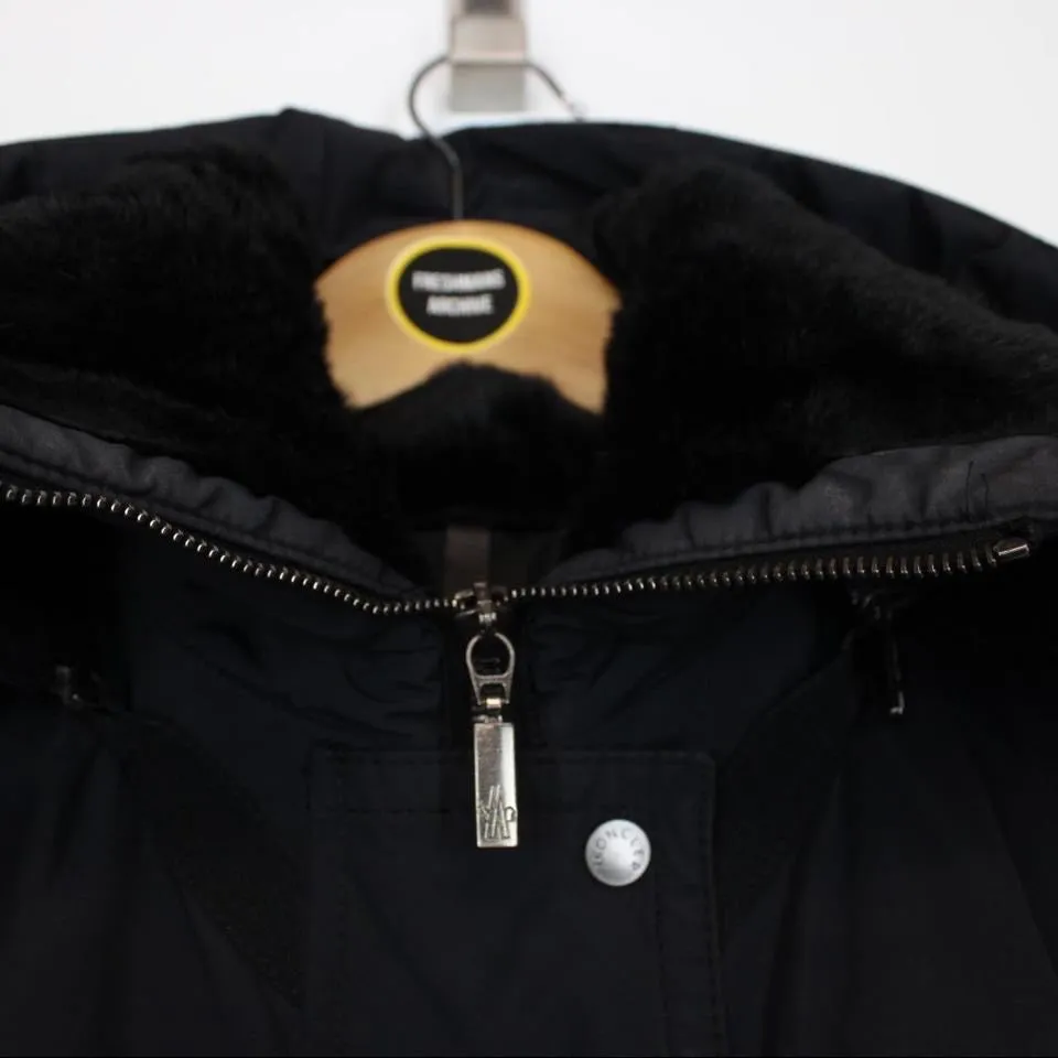 Vintage Moncler Long Down Coat Medium