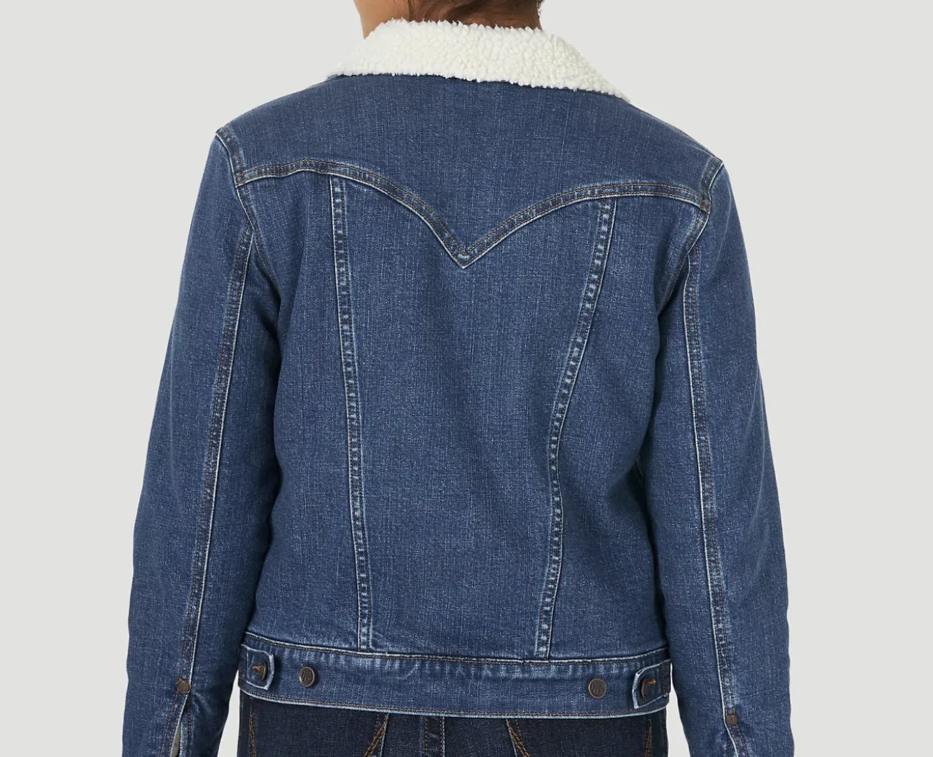Wrangler Retro Sherpa Denim Jacket